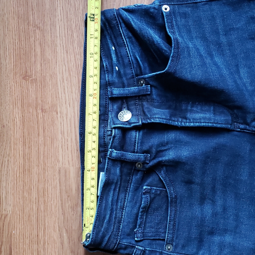 Express Skinny Stretch Legging Jeans Size 0๐ 24" Waist X 30" Inseam Length - Picture 6 of 13